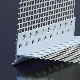 GECOL Perfil de goterón PVC oculto con ala