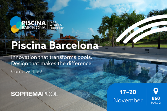 GECOL sera présent aux côtés de Soprema Iberia à Piscina Barcelona 2025